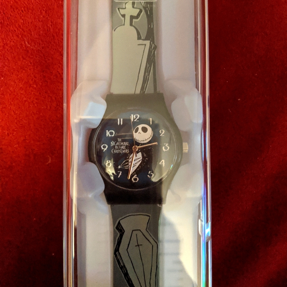 Rare Jack Skellington Watch - Theme Park Edition